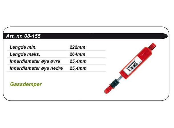 Støtdemper Ski-Doo Kimpex Gold - Gass 414585900  414764100  414728700 